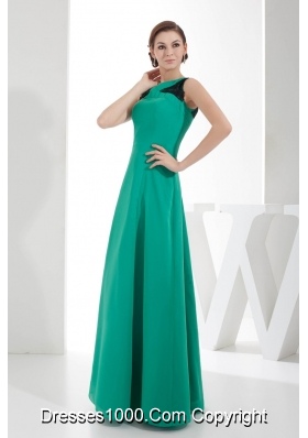 Lace V-neck Floor-length Decoration Turquoise Outfit For Prom