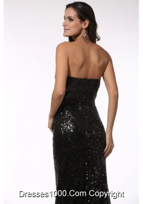 Gorgeous Mermaid Sequin Prom Celebrity Dress with Brush Train