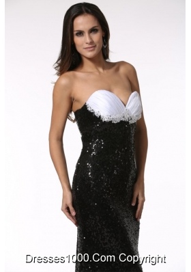 Gorgeous Mermaid Sequin Prom Celebrity Dress with Brush Train