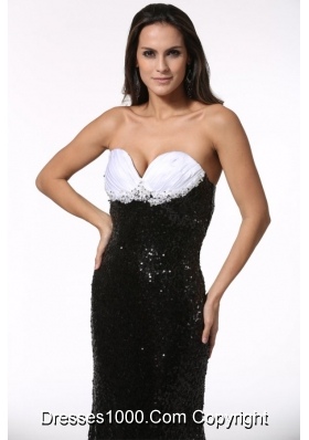 Gorgeous Mermaid Sequin Prom Celebrity Dress with Brush Train