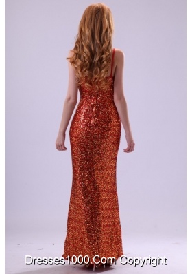 Sexy Red Sequins Prom Dress with Paillette On Sale