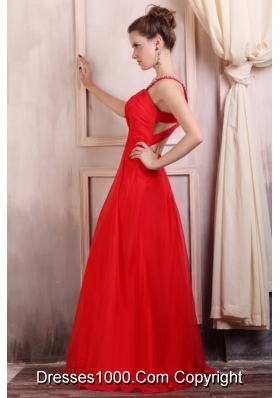 Sexy Red Fitted Long Evening Gown Dress For Women