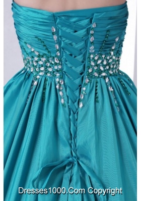 Fancy Paillettes and Ruching Taffeta Dresses for Sweet 15