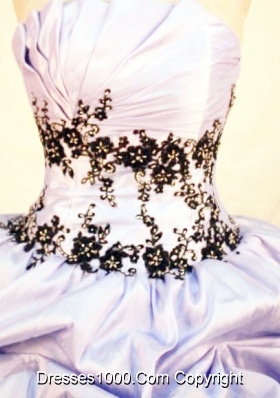 Perfect Ball Gown Strapless Floor-length Quinceanera Dresses