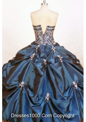 Affordable Ball gown Strapless Floor-Length Quinceanera Dresses