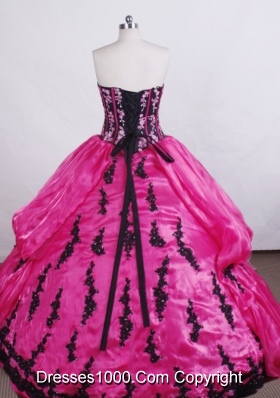 Classical Ball gown Strapless Floor-length Quinceanera Dress