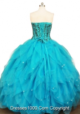 Exclusive Ball Gown Sweetheart Floor-length Quinceanera Dresses Appliques