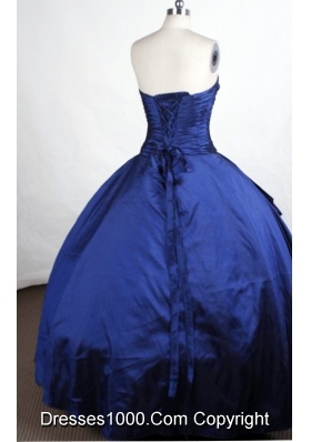 Lovely Ball Gown Strapless Floor-length Taffeta Quinceanera Dresses