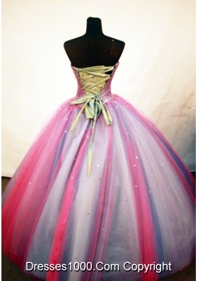 Pretty Ball Gown Sweetheart Floor-length Quinceanera Dresses Sequins