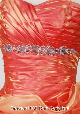 Perfect Ball Gown Strapless Floor-length Quinceanera Dress