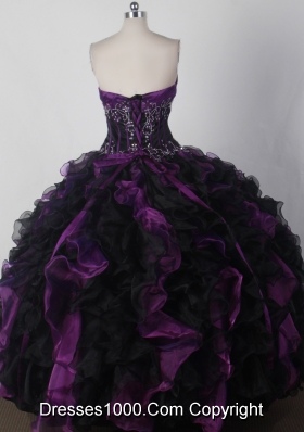Brand New Ball Gown Strapless Floor-length Quinceanera Dress