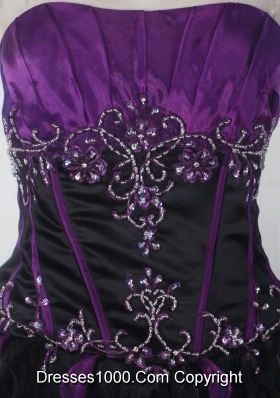 Brand New Ball Gown Strapless Floor-length Quinceanera Dress