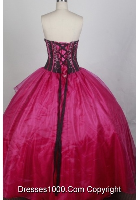 Classical Ball Gown Sweetheart Neck Floor-length Blue Quinceanera Dress