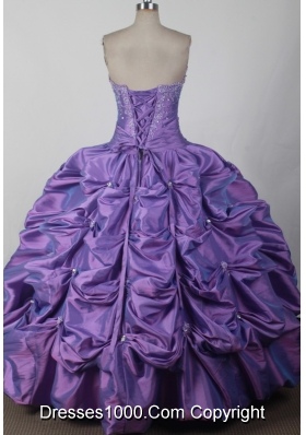 2012 Classical Ball Gown Sweetheart Floor-length Qunceanera Dress