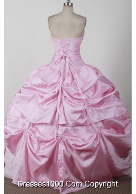 2012 Discout Ball Gown Sweetheart Floor-length Qunceanera Dress