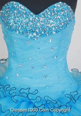 Beautiful Ball gown Sweetheart-neck Floor-length Quinceanera Dresses