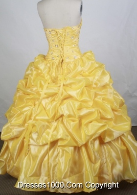 Brand New Ball gown Strapless Floor-length Quinceanera Dresses