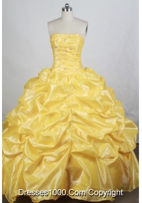 Brand New Ball gown Strapless Floor-length Quinceanera Dresses