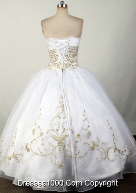 2012 Brand New Ball Gown Strapless Floor-Length Quinceanera Dress