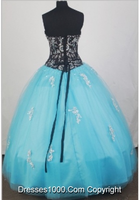 2012 Elegant Ball Gown Sweetheart Floor-Length Quinceanera Dresses