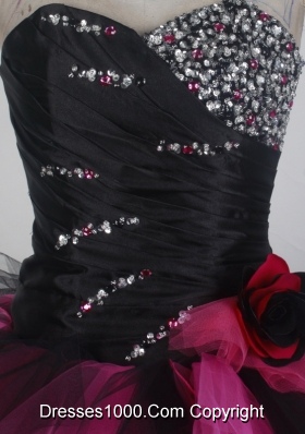 2012 Exquisite Ball Gown Sweetheart Neck Floor-Length Quinceanera Dresses