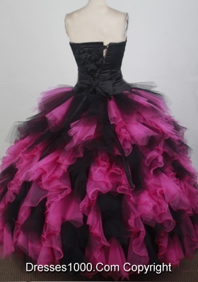 2012 Exquisite Ball Gown Sweetheart Neck Floor-Length Quinceanera Dresses