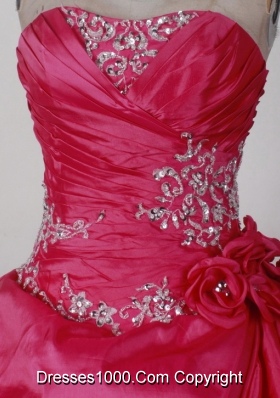 2012 Luxurious Ball Gown Strapless Floor-Length Quinceanera Dress