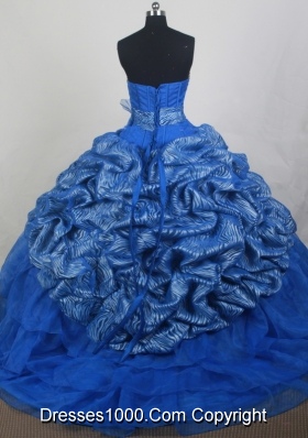 2012 Popular Ball Gown Strapless loor-Length Quinceanera Dress