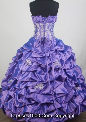 2012 Unique Ball Gown Strapless Floor-Length Quinceanera Dresses