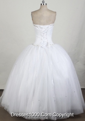 2012 Unique Ball Gown Sweetheart Floor-Length Quinceanera Dress