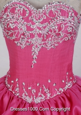 2012 Unique Ball Gown Sweetheart Floor-Length Quinceanera Dress