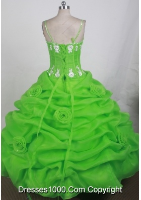 2012 Unique Ball Gown Sweetheart Straps Floor-Length Quinceanera Dress