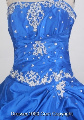 Exquisite Ball Gown Strapless Floor-length Quinceanera Dress