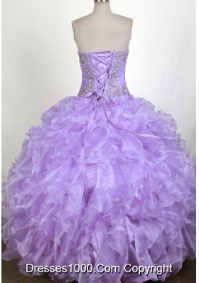 Exquisite Ball Gown Sweetheart Floor-length Quinceanera Dress