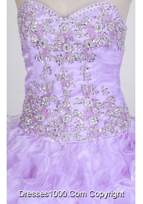 Exquisite Ball Gown Sweetheart Floor-length Quinceanera Dress