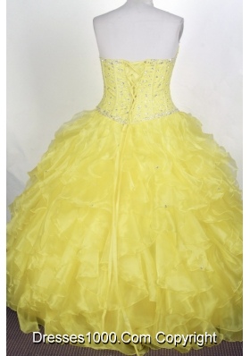 Gorgeous Ball Gown Sweetheart Floor-length Quinceanera Dress