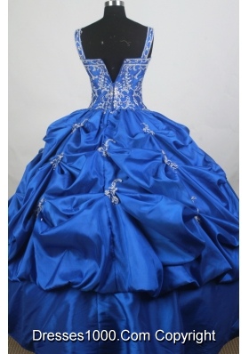 Luxurious  Ball Gown Straps Floor-length Quinceanera Dress