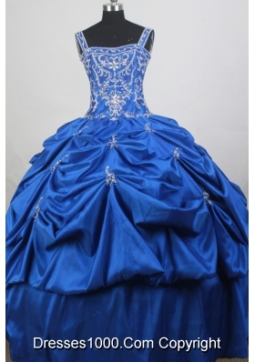 Luxurious  Ball Gown Straps Floor-length Quinceanera Dress