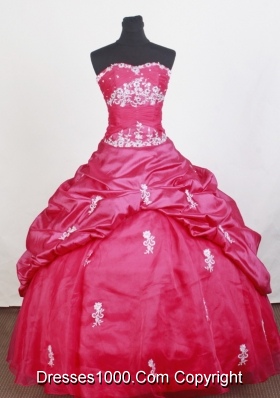 Perfect Ball Gown Sweetheart Floor-length Quinceanera Dress