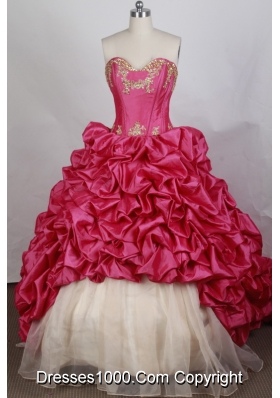 Pretty Ball gown Sweetheart-neck Sweep Train Quinceanera Dresses