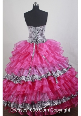 Wonderful Ball gown Strapless Floor-length Quinceanera Dresses