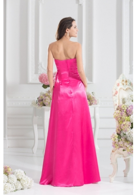 Sweetheart Empire Prom Dress with Beading and Ruching