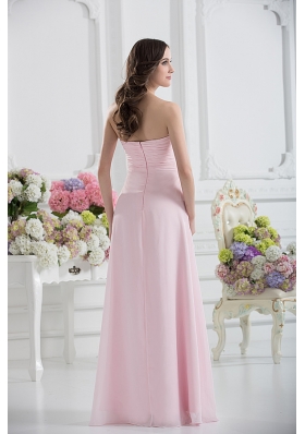 Sweetheart Empire Sequins Prom Dress with Ruching