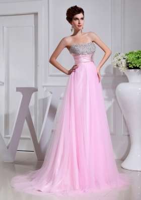 Baby Pink Prom Dresses