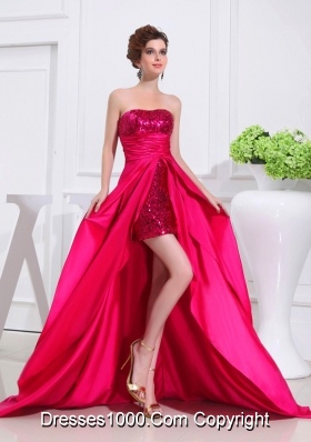 Hot Pink Prom Dress