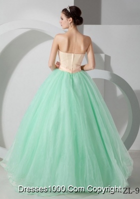 Exclusive Ball Gown Strapless Quinceanea Dress  with Sashes and Ruching