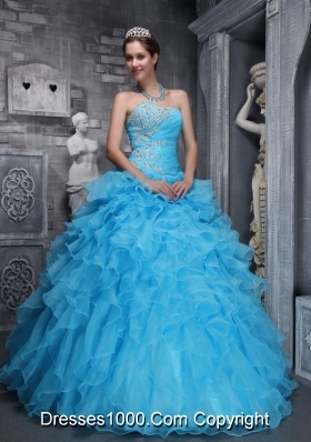 Beautiful Sweetheart 2014 Quinceanera Dress with Beading Appliques