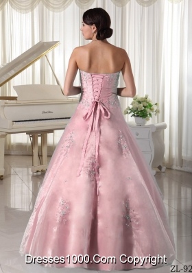 Elegant Organza Appliques Over Skirt Sweetheart Princess Quinceanera Gowns With Beading