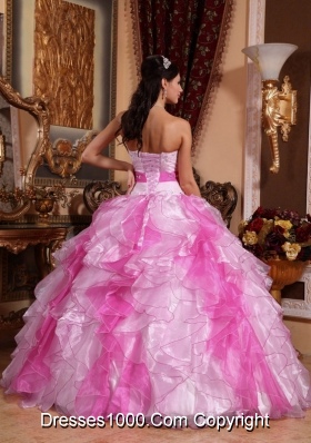 Sexy Multi-colored Sweetheart Beading and Ruching 2014 Quinceanera Dresses