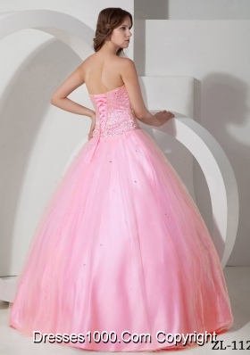 Cute Ball Gown Sweetheart Beading 2014 Sweet 16 Dresses